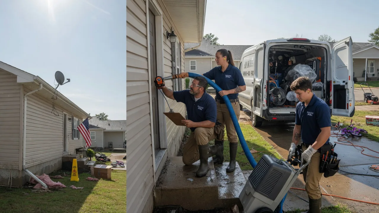 Ceiling Water Damage Restoration in Claunch, NM near me